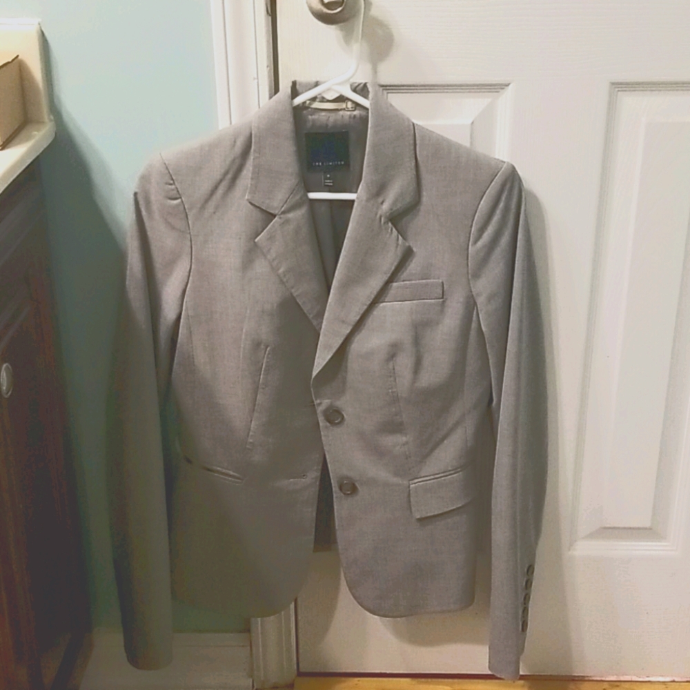 The Limited Grey Blazer